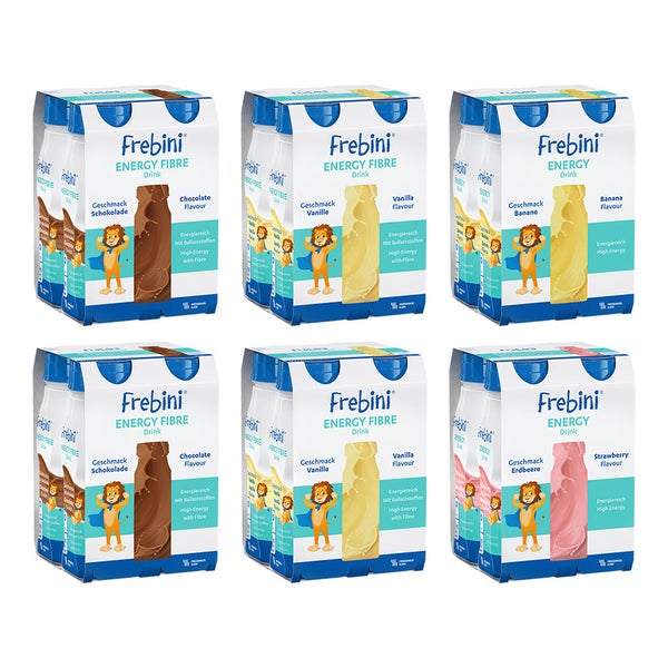 Frebini Energy Fibre Trinknahrung Mischkarton 24X200 ml