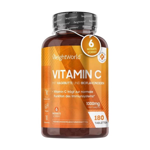 WeightWorld Vitamin C 180 St