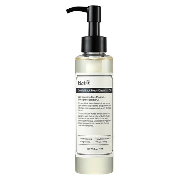 Dear Klairs Gentle Black Fresh Cleansing Oil 150 ml