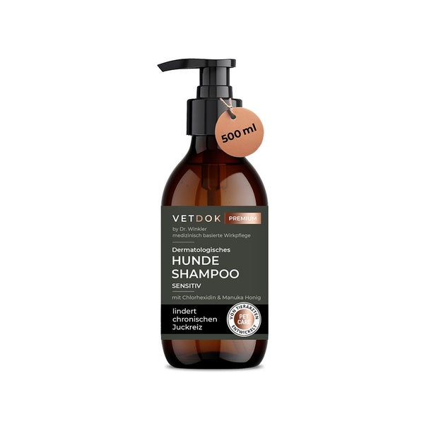 VetDok Hundeshampoo, dermatologisch 500 ml