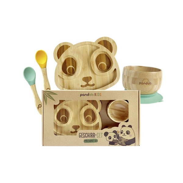 PANDOO Kindergeschirr-Set 4-teilig 1 St