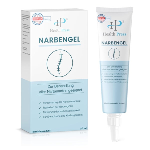 Health Press® Narben Gel für Erwachsene & Kinder 1 St