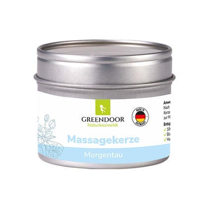 GREENDOOR Massagekerze Morgentau 100 ml günstig kaufen