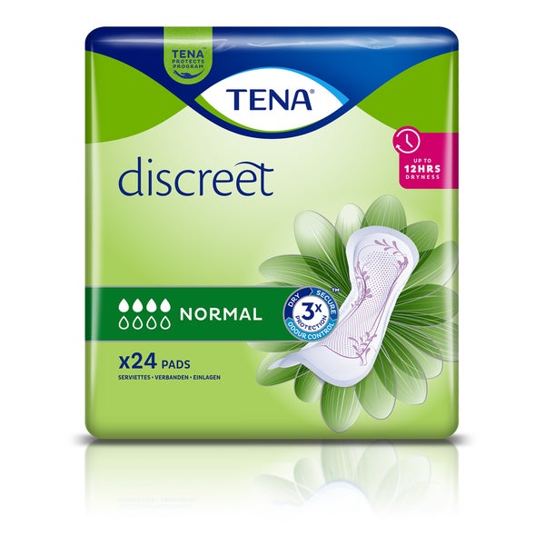TENA Lady Discreet Normal Inkontinenzeinlagen, 24 Stück 24 St