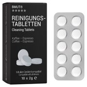 BMUT 20x Reinigunsgtabletten für Kaffeevollautomaten 20 St