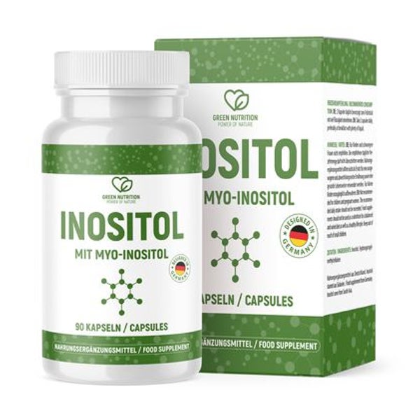 Myo Inositol 1.400mg | Kapseln | für Frauen 90 St