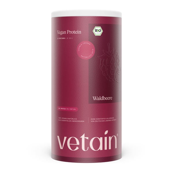 Vetain Bio Vegan Protein Waldbeere 20 St
