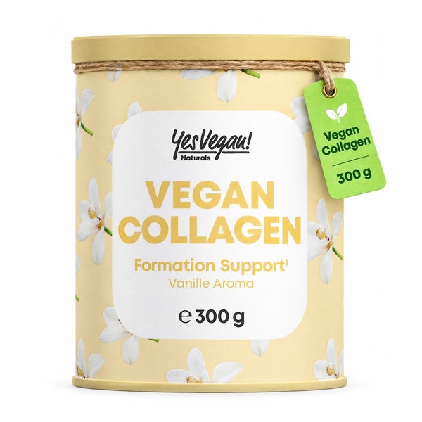 Vegan Collagen Pulver Vanille – Hyaluron, Biotin, Vitamin C 300 g