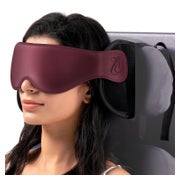 Reisekissen Flugzeug Nackenkissen mit Schlafmaske 1 St