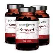 Echt Vital Omega-3 vegan - 3 Gläser 3x60 St