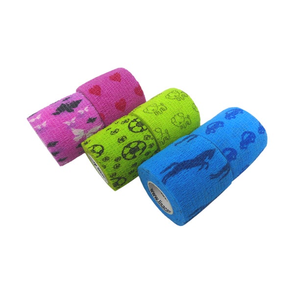 LisaCare Kinderpflaster 5cm x 4,5m - Motivmix 6 St