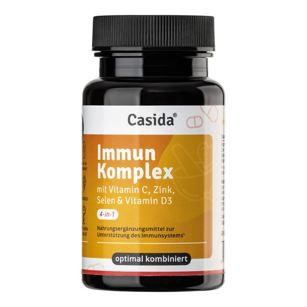Immun Komplex Vitamin C + Zink + Selen + D3 60 St
