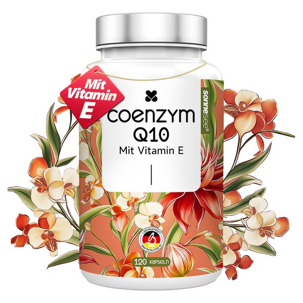 Sonnesee Coenzym Q10 mit Vitamin E, 120 Kapseln