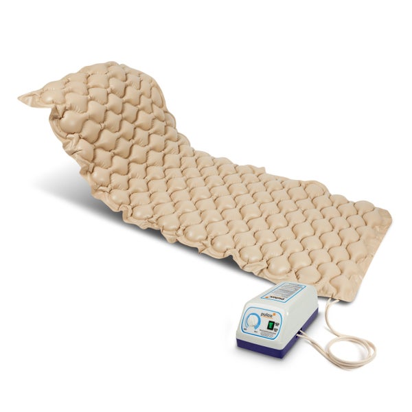 Pulox Antidekubitusmatratze mit Pumpe - Wechseldruckauflage - bis 120 kg - Beige 1 St