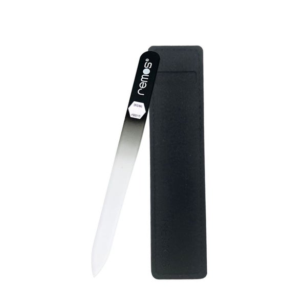 Glasnagelfeile 14 cm beidseitig schwarz 1 St