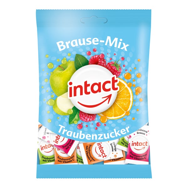 Intact Traubenzucker Beutel Brause-mix 75 g
