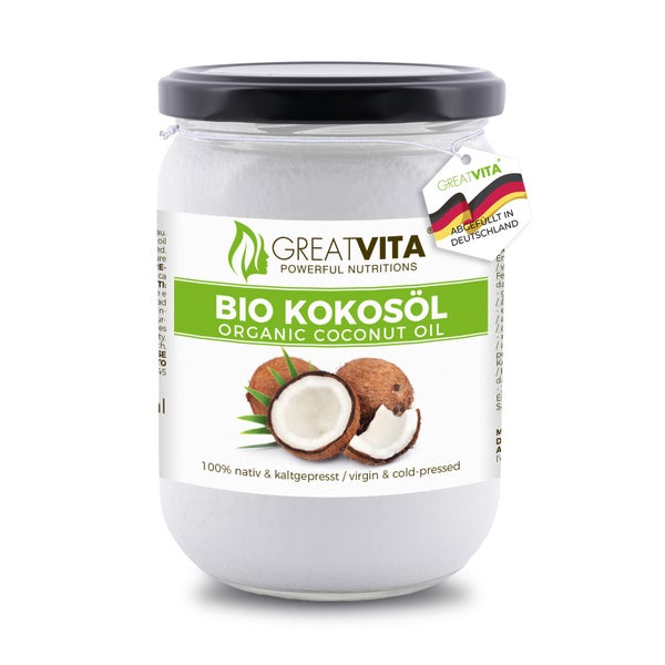 GreatVita Bio Kokosöl 500 ml