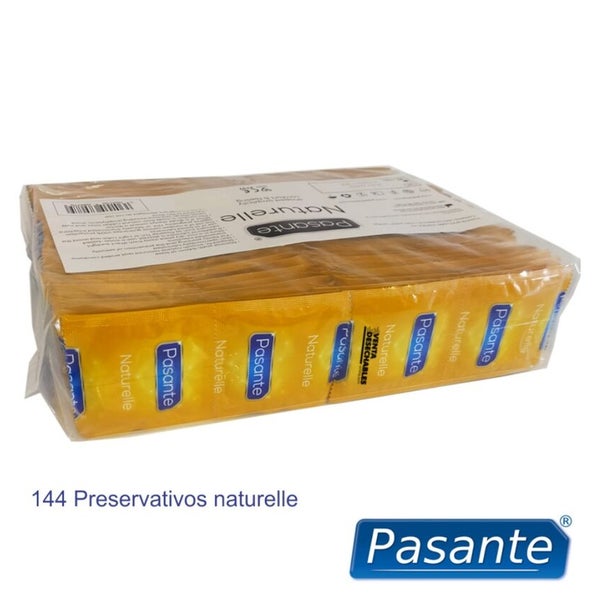 «Naturelle» (Natural Fit) anatomisch geformte Kondome (144 Kondome) 144 St