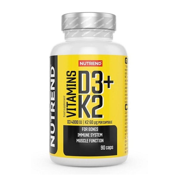 Nutrend Vitamin D3 + K2 4000 IU /60 ug- 90 Caps 90 St