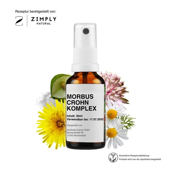 Zimply Natural MORBUS CROHN KOMPLEX - Pflanzbasierte Rezeptur 30 ml