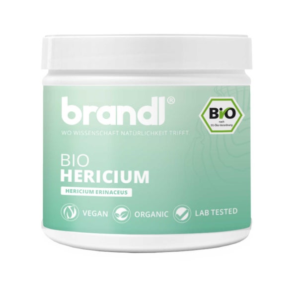 brandl® Bio Lions Mane (Hericium Erinaceus) | Premium Kapseln extern laborgeprüft | Vitalpilz 240 St