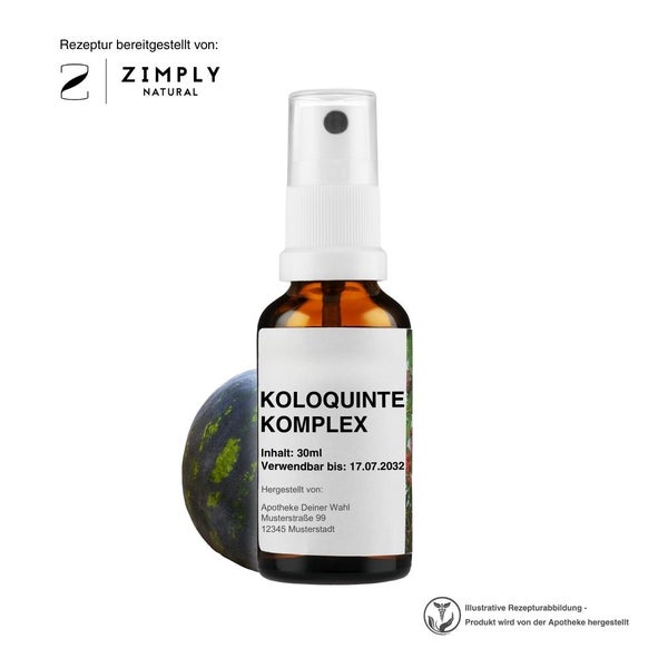 Zimply Natural KOLOQUINTE KOMPLEX - Pflanzbasierte Rezeptur 30 ml