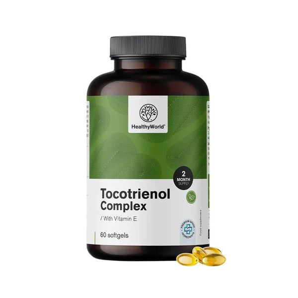 HealthyWorld Tocotrienol-Komplex mit Vitamin E 60 St