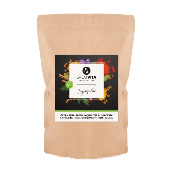 GreatVita Bio Ingwer Pulver 800 g
