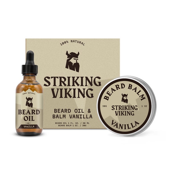 Striking Viking Bartöl & Bartbalsam Vanille 60 ml