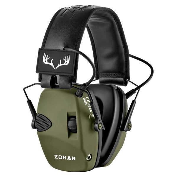 Gehörschutz elektronisch Kapsel Schießen Jagd NRR22 SNR27 Gr 1 St