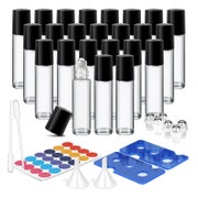 Glasflaschen Roller ätherische Öle AntiUV Transparent 10ml X 1 St