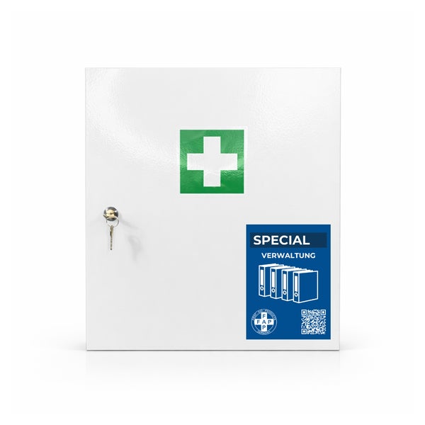 FAP - Erste-Hilfe-Schrank Verwaltung & Büro DIN 13157 eintürig 1 St
