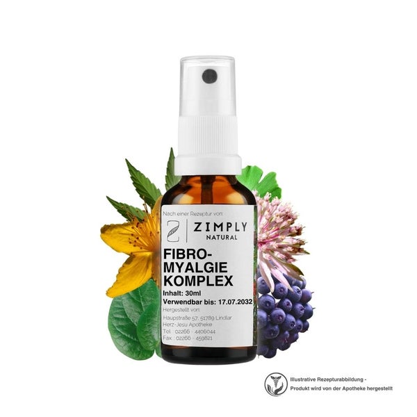 ZIMPLY NATURAL Fibromyalgie Komplex - Pflanzenbasierte Rezeptur 30 ml