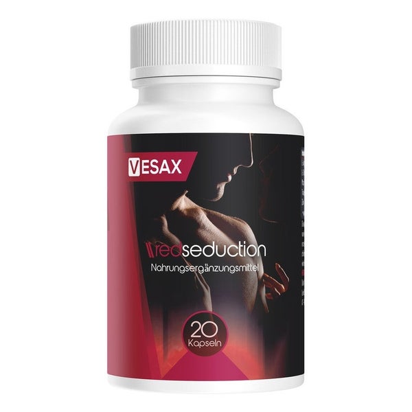 Red Seduction | Männerkapseln | Schnell & Extrem | 20 Stück 20 St