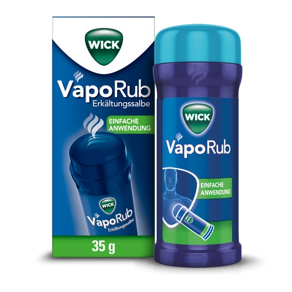 Wick Vaporub Erkältungssalbe Im Applikator 35 g