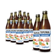 TJURE - Doppelpack Consommé Geflügel - 2 x 320 ml | Energie und Mineralien für Katzen und Hunde 640,00 ml