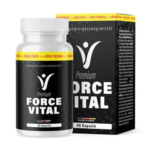 Premium Forcevital Kapseln | 90 Stück | Vitamine 90 St