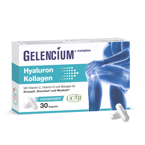 GELENCIUM Hyaluron Kollagen 30 St