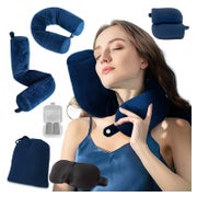 Reise Nackenkissen Memory Foam Stützkissen für 1 St