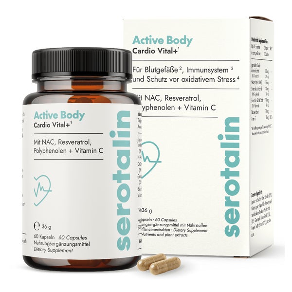 serotalin Active Body Cardio Vital+|Immunsystem¹ & Energie¹ 60 St