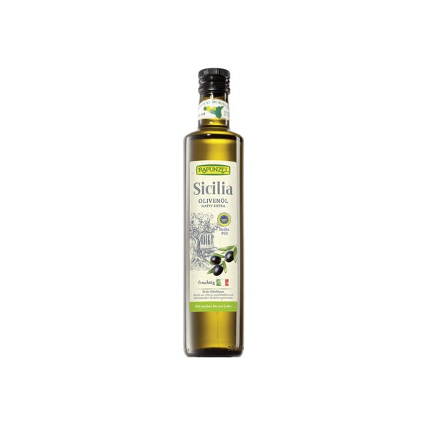 Rapunzel Olivenöl Sicilia P.G.I., nativ extra 500 ml