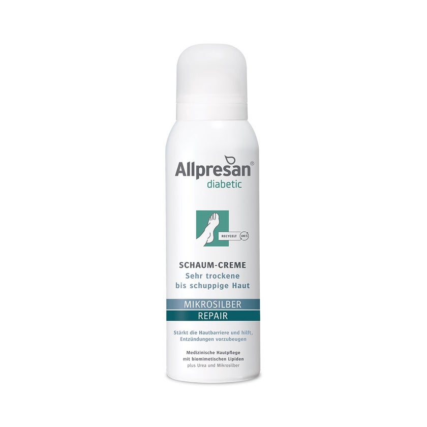 Allpresan diabetic Schaumcreme 125 ml