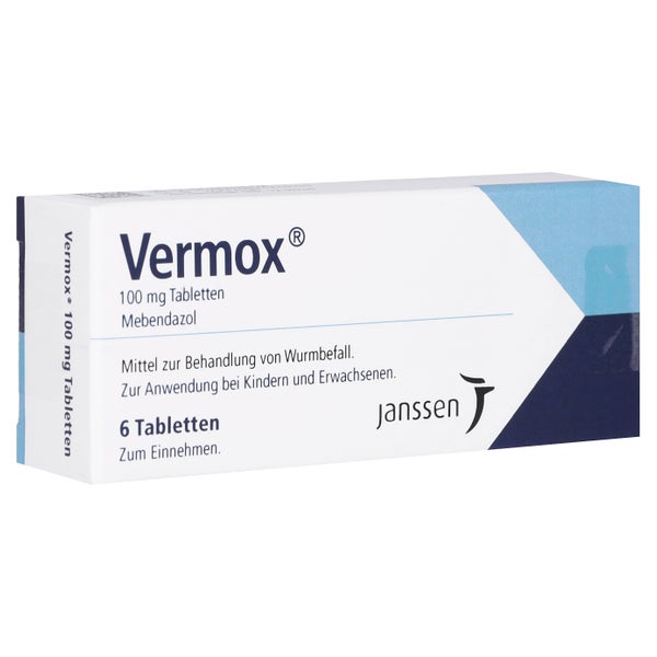 Vermox 100 mg Tabletten 6 St
