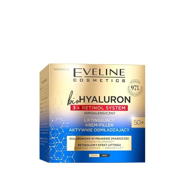 Eveline Cosmetics Biohyaluron 3xRetinol System Anti-Aging Creme 50 ml