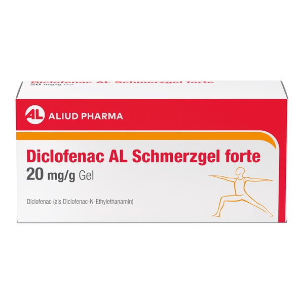 Diclofenac AL Schmerzgel forte 20 mg/g 150 g