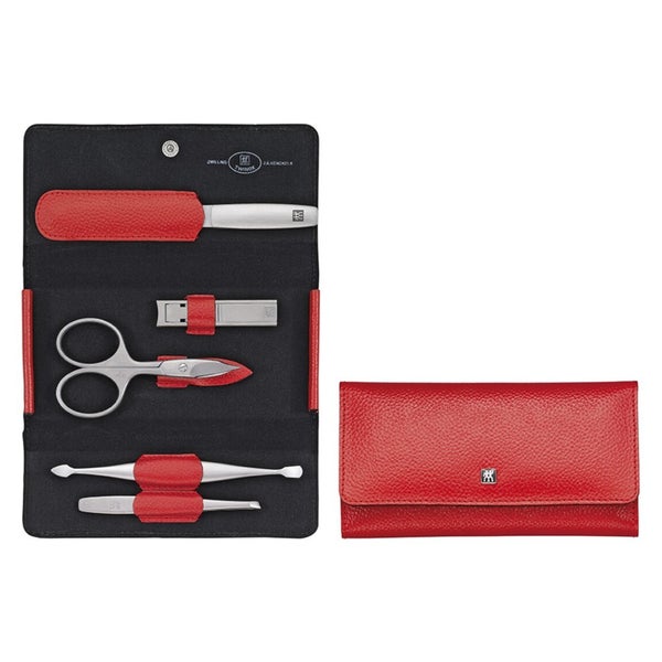 Zwilling Maniküre Pediküre Set 5tlg. mit Nagelknipser, Leder Kosmetikprodukte 1 St