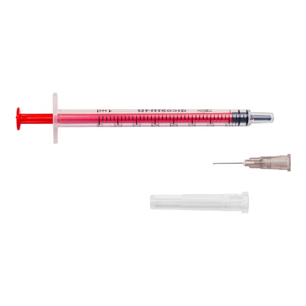 25 x Zarys dicoSULIN Insulin U-40 Einwegspritze 1 ml Spritze mit Kanüle Nadel 25 St