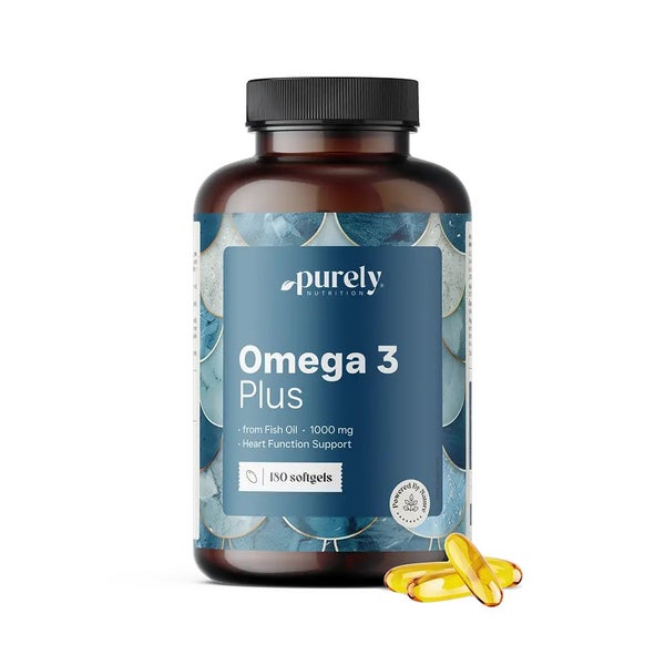 Purely Omega-3 Plus 1000 mg 180 St