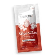 Produktabbildung: Diapura Gluco2go Glucose-gel M.15g Gluc.waldbeer 360 ml