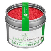 Zauber der Gewürze Bio Erdbeer Fruchtpulver 50 g
